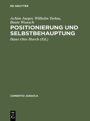 cover image of Positionierung und Selbstbehauptung
